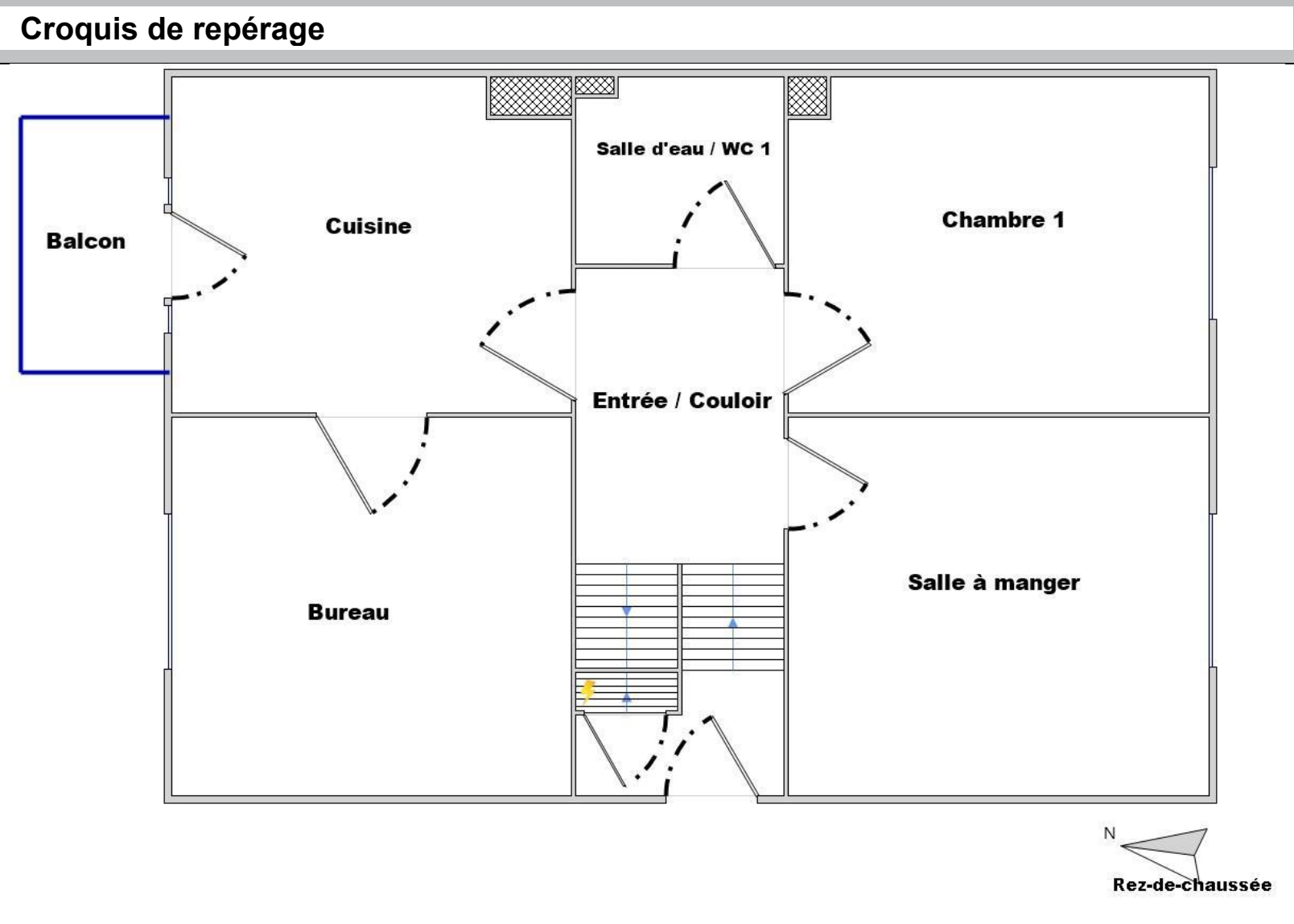 Plan du rez-de-chaussée