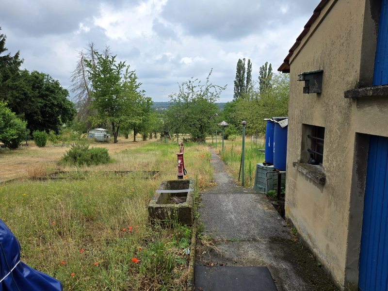 Le terrain de 17 ares